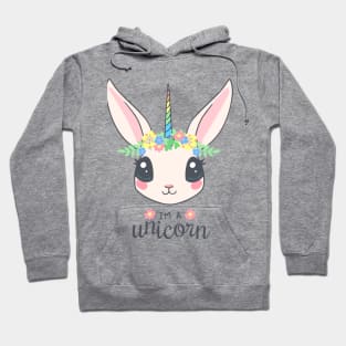 I'm a Unicorn Graphic T-Shirt Hoodie